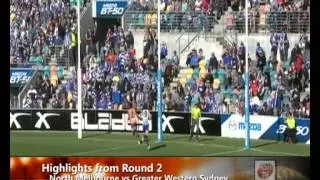 AFL 2012 - Round 2 - Game 7 - Wrap up - North Melbourne vs GWS