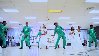 Best Congolese Traditional Wedding Entrance Dance - Djalelo (Benoit and Mapendo) Minneapolis, MN