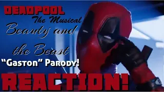 THIS IS TOO DAMN GOOD!! Deadpool the Musical - Beauty and the Beast “Gaston” Parody Reaction!