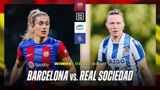FC Barcelona vs. Real Sociedad | Liga F 2023-24 Matchday 4 Full Match