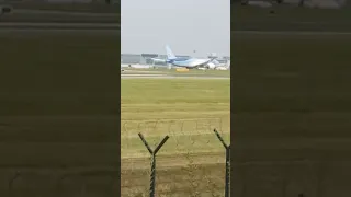 Tui 787 dreamliner departing Manchester airport