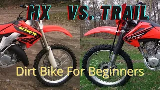 MX vs Trail Bike: Which Is Best For You To Start On?