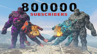 Lava God Pinky God Ice God Black God Fight With Themselves Franklin Shinchan Celebrate 8 Lakh Subs 👊