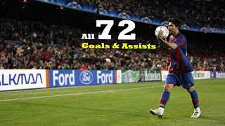 Deco All 72 Goals & Assists For Barcelona (2004-2008) HD