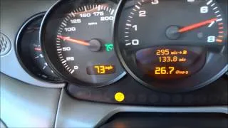 2002 Porsche 911 Carrera Acceleration