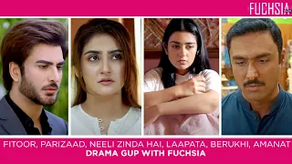 Drama Gup | Parizaad | Fitoor| Laapata | Amanat | Berukhi| Neeli Zinda Hai| FUCHSIA Magazine