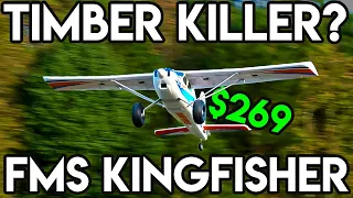 There's a New Timber in Town - FIRST FLIGHTS w/ FMS Kingfisher 1.4m