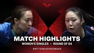 Kasumi Ishikawa vs Lily Zhang | WS | Singapore Smash 2022 (R64)