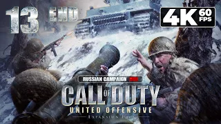 Call of Duty: United Offensive (PC) - 4K60 Walkthrough Mission 13 - Kharkov Station (Ending)