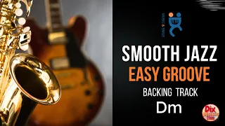 Backing track - Smooth jazz Easy Groove  in D minor (100 bpm)