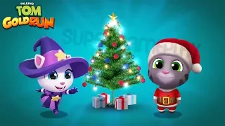 The Million Race Witch Angela & Santa Tom | Talking Tom Gold Run | Android Gameplay