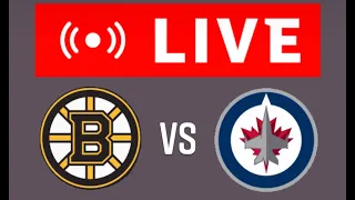 Boston Bruins VS Winnipeg Jets Live Scoreboard/Commentary!