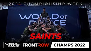 Saints I USA Team Division | World of Dance Championship 2022 | #WODCHAMPS22