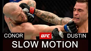 Slow Motion: Conor McGregor vs Dustin Poirier