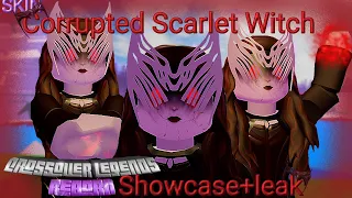 🩸📜Corrupted Scarlet Witch📜🩸||Crossover Legends:Reborn||Showcase+Leaks||⚠️Limited