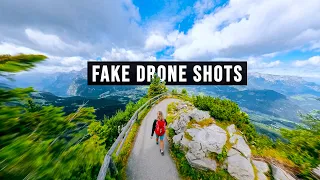 9 stunning Insta360 X3 Fake Drone Shots