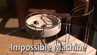 Amazing perpetual motion machine. In fact… an illusion, but funny.