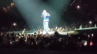 Post Malone apologies for falling in hole on stage 2022 St. Louis