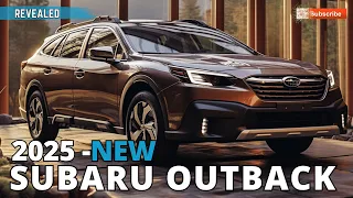 2025 First Look  Subaru Outback -The new generation of the famous crossover SUV!