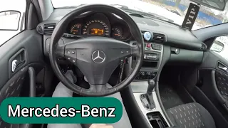 Mercedes C Class w203 c180 | 2001 Version | 2.0 129Hp | #testdrive #pov #мерседес #car #0100