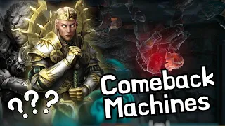 2 heroes BUT 4 comebacks || These Heroes are Comeback machines || Shadow Fight 4 Arena