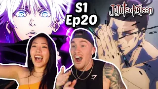 Boogie Woogie?! Hollow Purple?!!!👏💜 | Jujutsu Kaisen Reaction S1 Ep 20