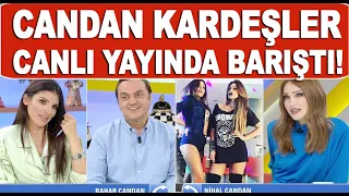 KÜSLÜK BİTTİ! Nihal Candan Bahar Candan kardeşler canlı yayında barıştı!