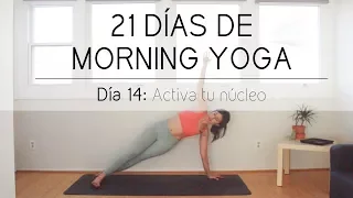 21 DÍAS DE MORNING YOGA | Día 14: activa tu núcleo | @arigadoryoga