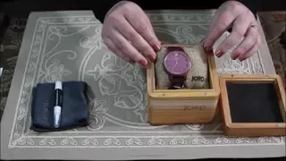 ASMR Accessories Unboxing ~ JORD Wooden Watch