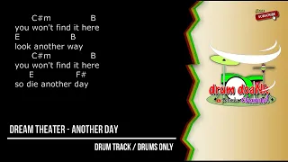 Dream Theater - Another Day (drums only) [guitar chords & lyric]