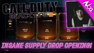 MY BEST SUPPLY DROP OPENING EVER - 7 NEW DLC WEAPONS! (BO3 Grand Slam Supply Drop Opening!)