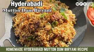 Mutton Dum Biryani Recipe(Hyderabadi Style)😍 Mutton Biryani Recipe by ​⁠@mariumsfoodchannel