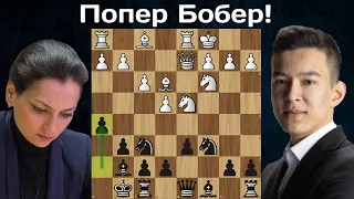 Александра Костенюк - Нодирбек Абдусатторов 🏆 Chessable Masters Play In 2023 ♟ Шахматы