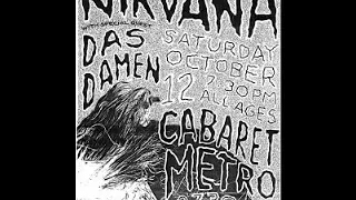 Nirvana, Cabaret Metro, Chicago, Illinois, 10/12/91