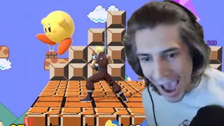 xQc Plays Super Smash Bros and RAGES