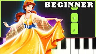 Once Upon A December - Anastasia | BEGINNER PIANO TUTORIAL