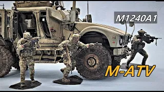 1/35  U.S. M1240A1 M-ATV  [ Full Build Video ]  RYEFIELD MODEL.