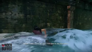Uncharted: The Lost Legacy - Marco Po-No Trophy (Play in the water in the dam in Halebidu)
