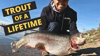 I CAUGHT THE FISH OF A LIFETIME!! - Santa Ana River Lakes