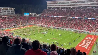 NCSU v UNC Flyover with PYRO! 11/25/23