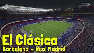 FIFA 15 - Barcelona vs. Real Madrid "El Clásico" @ Camp Nou (1st Half)
