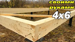 Крутая Баня или ДОМ своими руками 4х6 СУПЕР БЫСТРО!