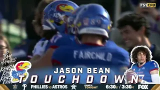 Kansas QB Jason Bean 73 Yard TD Run vs Oklahoma State | 2022 College Footballl