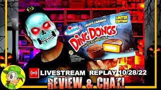 Hostess® CREEPY CARAMEL DING DONGS® Review ??? Прямая трансляция 28.10.22