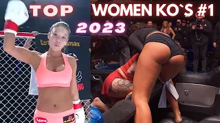 Women's Most Scariest Knockouts in MMA 2023 #1