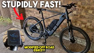 How to make your slow ebike go stupid fast!!! (off road)