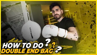 How to Use Double End Bag | For Beginners | Tutorial