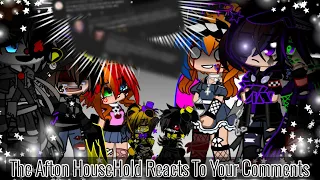 The Afton Household Reacts To Your Comments / FNAF