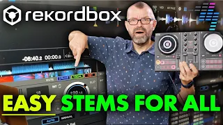 Fastest Way To Use Stems On ALL Rekordbox Gear (❌ Midi mapping)