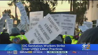 Sanitation Workers Strike Could Delay Trash Pickup Across Orange County